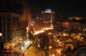 США просят Януковича убрать милицию с улиц Киева