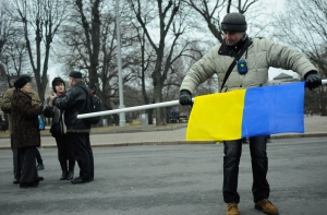 Евромайдан в Риге: Россия, руки прочь от Украины и Евросоюза! (ВИДЕО)