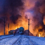 Горящие цистерны в Кирове потушены спустя сутки