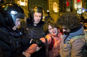 МВД: на Манежной площади задержаны около 420 человек