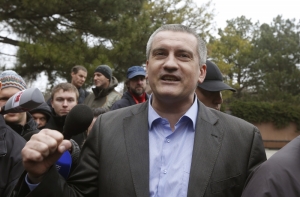 Премьер Крыма консультировался у защитников русского языка из Латвии (АУДИО)