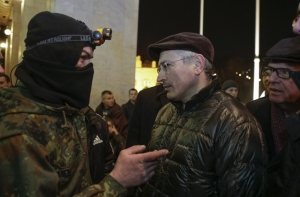 Ходорковский посетил ночью киевский Майдан (ФОТО)