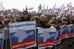 Украинские телеканалы в Крыму заменили на русские