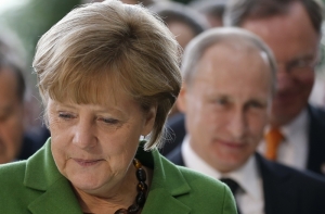 Путин и Меркель обсудили ситуацию на Украине