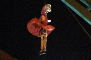 В Луганске «повесили» Юлию Тимошенко (ФОТО)