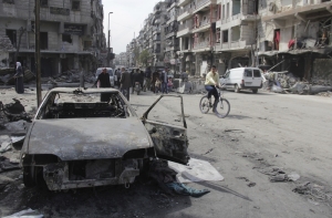 В сирийском Хомсе при взрыве погибли 40 боевиков