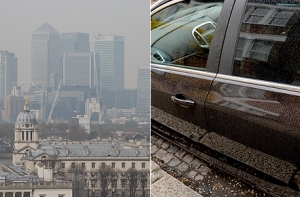 Лондон засыпало песком из Сахары (ФОТО)