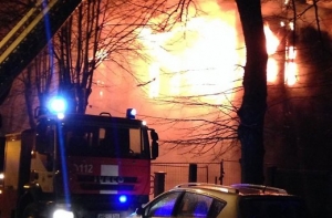 В Краславском крае в пожаре погибли мать и сын