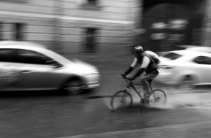 Дождь размыл трассу Рига  – Даугавпилс