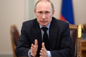 В Киеве «сожгли» Владимира Путина (ВИДЕО)