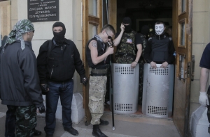 Телецентр Донецка захвачен пророссийскими активистами