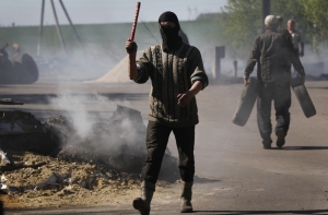 Операция в Славянске приостановлена из-за войск России (ФОТО,ВИДЕО)
