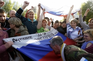 Донецкие сепаратисты пытались сорвать митинг в честь 9 мая