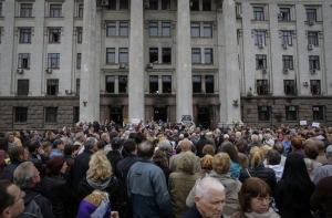 МЧС: 2 мая в Одессе люди погибли не от пожара (ВИДЕО)