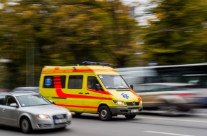 В Риге разбился мотоциклист