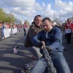 Перетягивание каната в Риге: победил правый берег (ФОТО,ВИДЕО)