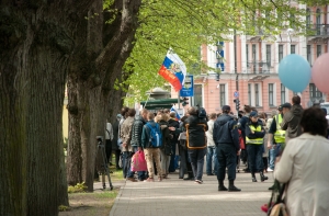 50 человек пикетировали Посольство Украины в Латвии (ФОТО)