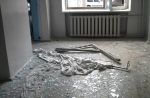 В Славянске обстреляна детская больница (ВИДЕО)