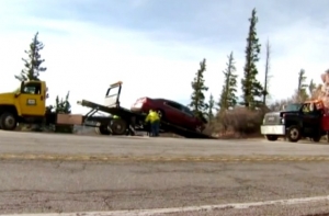 Американка восемь дней пролежала в машине после аварии и выжила (ВИДЕО)
