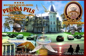Pegasa Pils Boutique SPA Hotel & Resort Jurmala – отдых у моря в сказочном замке
