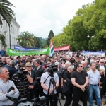 Журналист из Абхазии на Baltkom: все надеются, что обойдется без насилия