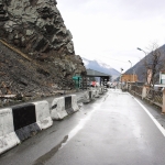 ЧП на российско-грузинской границе: рядом с пунктом пропуска сошел оползень