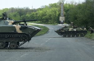 В Славянске возобновились бои (ВИДЕО)