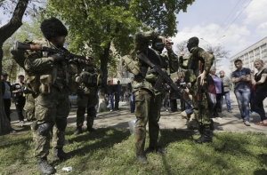 В Краматорске остановились заводы, торговля и транспорт