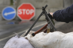 В Славянске освобождены наблюдатели ОБСЕ
