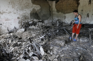 Ребенок погиб от осколочного ранения в Славянске