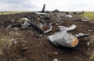 Ил-76 под Луганском был сбит украинскими военными, считают в ополчении