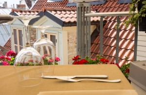 Терраса Le Dome: «вкусная дача» с видом на крыши Вецриги (ФОТО)