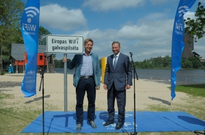 Рига стала Европейской столицей бесплатного WiFi (ФОТО)