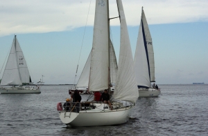 В Латвии стартовал чемпионат по парусному спорту