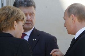 После беседы с Порошенко Путин одобрил выбор украинского народа