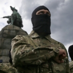 Добровольцев батальона «Азов» отправили в зону боев на востоке Украины