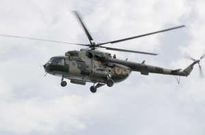 Ополченцы сбили вертолет ВВС Украины в Славянске