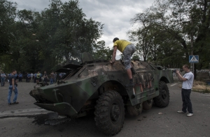 Журналисты попали под обстрел вблизи украинского Славянска