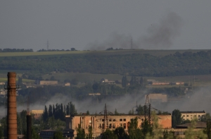 Очевидцы сообщают о взрыве возле погранчасти в Мариуполе