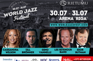 В июле в Риге пройдет международный «World Jazz Festival»