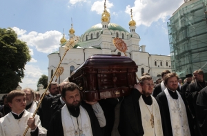 Митрополита Киевского Владимира похоронили в Киево-Печерской лавре