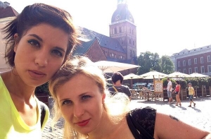 Панк-группа Pussy Riot посетила Ригу