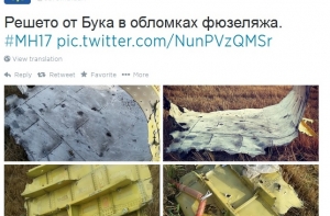 СМИ: Эксперты нашли на обломках Boeing-777 следы от шрапнели (ФОТО)