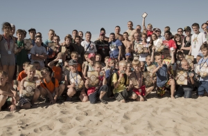 На юрмальском пляже пройдет чемпионат Латвии по борьбе Ej-Dar