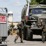 Нацгвардия Украины атаковала ополченцев на границе с Россией