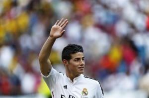 За один час в Мадриде продано 900 футболок с фамилией Родригес