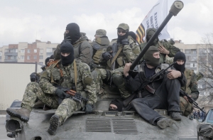 Ополченцы покинули Северск