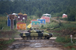 Россия выиграла чемпионат по танковому биатлону