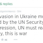 Ринкевич: Россия развязывает войну, необходимо принимать меры