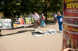 Движение европейских русских провело митинг против АТО на Украине (ФОТО)